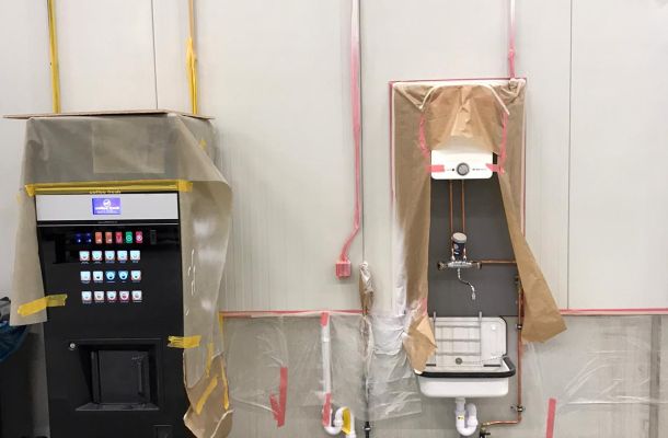 Fassaden reparatur im Inneren Wila Lochem